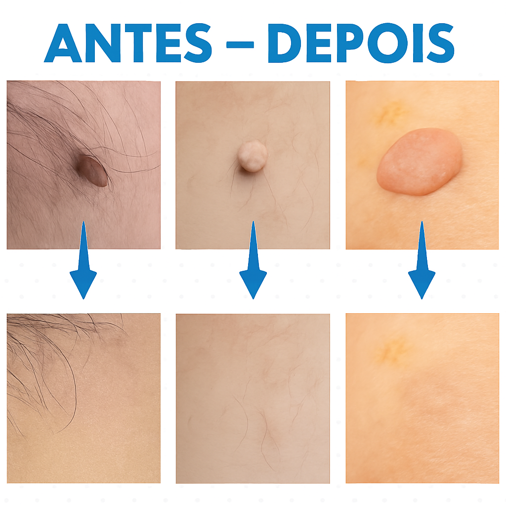 Sem verrugas - O removedor de verrugas com haste